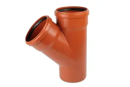 pcv-trojnik-kanalizacyjny-160-160-45-pvc-kanaliza-zewnetrzna-pomarancz