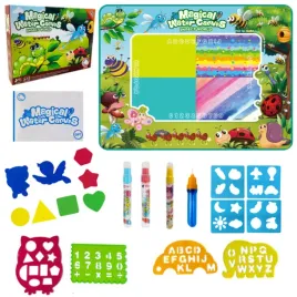 wodna-mata-wielofunkcyjna-zwierzeta-owady-zestaw-z-pisakami-szablonami