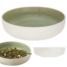 duza-miska-na-salatke-27-cm-zielona-ceramiczna-zastawa-stolowa-szeroka-boho