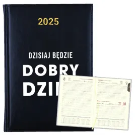 kalendarz-planer-na-rok-2025-bialy-napis-prezent-motywacja-3-granatowy
