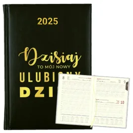 kalendarz-planer-na-rok-2025-zloty-napis-prezent-motywacja-26-czarny