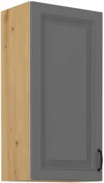 szafka-stilo-45-gorna-wysoka-ciemnoszary-dab-artisan-1-drzwi