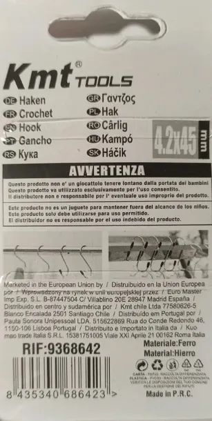 hak-haczyk-s-42x45mm-6szt-kmt-tools-dlugosc-wkreta-80-mm