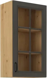 szafka-stilo-40-gorna-przeszklona-wysoka-grafit-dab-artisan
