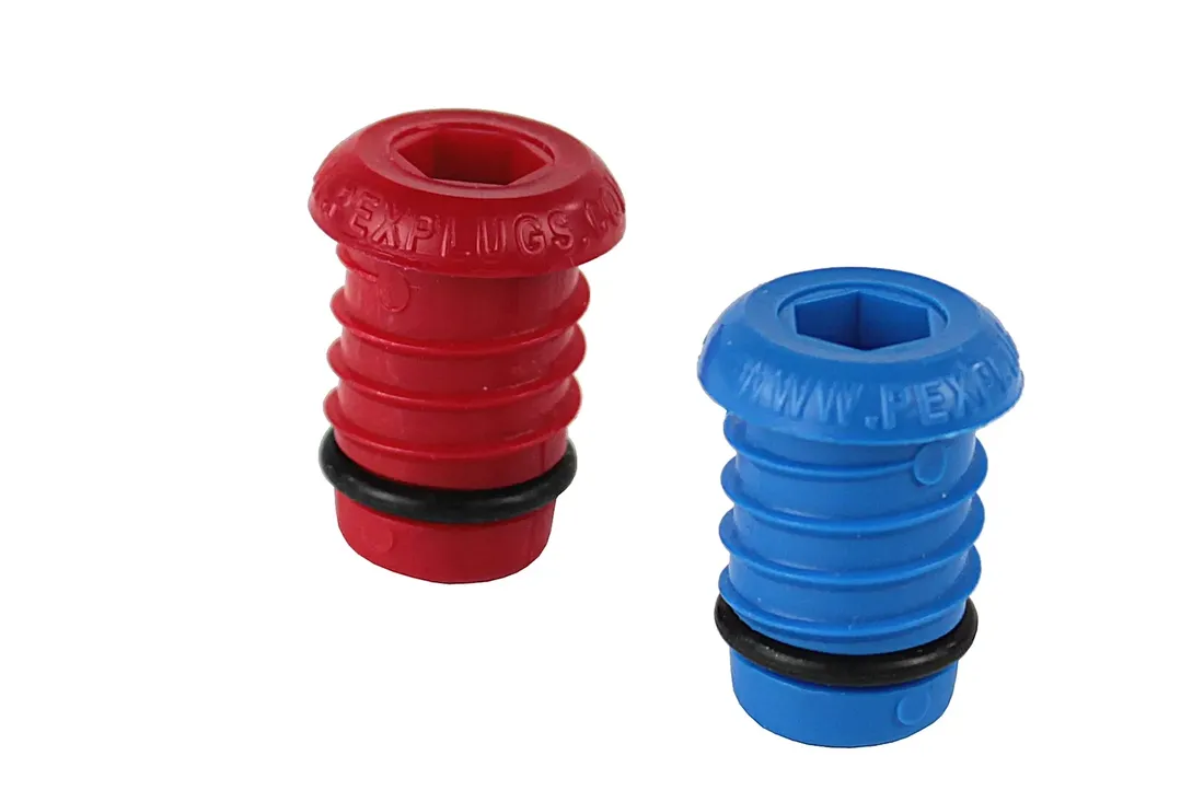 korek-do-prob-szczelnosci-pex-16-mm-czerwony