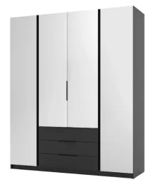 szafa-kaja-4-drzwi-z-lustrami-3-szuflady-200cm-kolor-czarny-polki-drazek