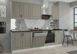 kuchnia-stilo-jasnoszary-bialy-mat-250cm