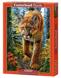 puzzle-1500-mountain-lion-in-the-forest-castor