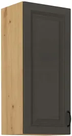 szafka-stilo-40-gorna-wysoka-grafit-dab-artisan-1-drzwi