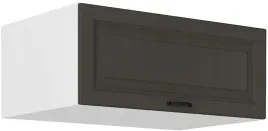 szafka-stilo-80-na-komin-lodowke-gleboka-grafit-bialy-mat-1-drzwi