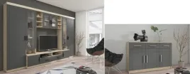 mebloscianka-34m-i-komoda-paris-dab-sonoma-grafit