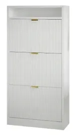 szafka-na-buty-z-polka-riko-kol-bialy-ryflowany-matowy-125x60x24cm-3-drzwi