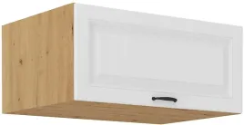 szafka-stilo-80-gleboka-na-komin-lodowke-bialy-mat-dab-artisan-1-drzwi