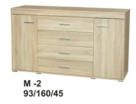 komoda-marino-m2-dab-sonoma-160-cm-solidna