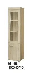 komoda-witryna-marino-m19-dab-sonoma-45-cm-solidna