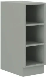 szafka-grey-30-dolna-szary-polysk-otwarta