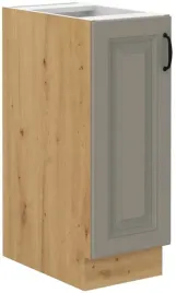 szafka-stilo-30-dolna-z-koszem-cargo-jasnoszary-dab-artisan