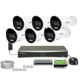 zestaw-monitoringu-dom-kamera-ip-6x-ds-2cd2083g2-li2u-8mpx-ir-40-m-mikrofon