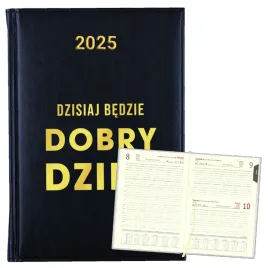 kalendarz-planer-na-rok-2025-zloty-napis-prezent-motywacja-3-granatowy