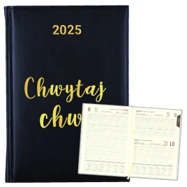 kalendarz-planer-na-rok-2025-zloty-napis-prezent-motywacja-29-granatowy