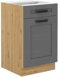 szafka-luna-50-dolna-ciemnoszary-artisan-1d-3sz-styl-prowansalski