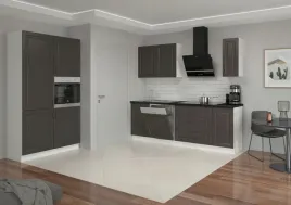 kuchnia-stilo-grafit-bialy-mat-350cm