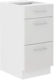 szafka-lara-40-dolna-bialy-polysk-3-szuflady-quadro