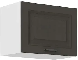 szafka-stilo-50-gorna-zabudowa-okapu-grafit-bialy-mat-1-drzwi