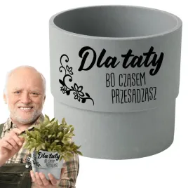 oslonka-doniczki-z-napisem-dla-taty-01-szary-prezent-na-urodziny-imieniny