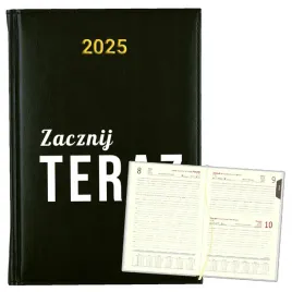 kalendarz-planer-na-rok-2025-bialy-napis-prezent-motywacja-19-czarny