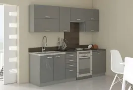 kuchnia-grey-230-szary-polysk-blat