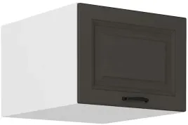 szafka-stilo-50-na-komin-lodowke-gleboka-grafit-bialy-mat-1-drzwi