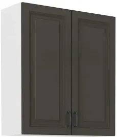 szafka-stilo-80-gorna-wysoka-grafit-bialy-mat-2-drzwi