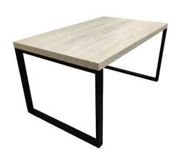 lawa-sardynia-dab-sonoma-nozki-czarne-metal-100x60