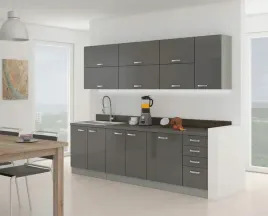 kuchnia-grey-260-szary-polysk-blat