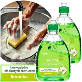 clinex-plyn-do-naczyn-hand-wash-500ml-kuchenny-wydajny-skuteczny-2-szt