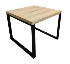 stolik-kwadratowy-loft-dab-artisan-nogi-czarne-metalowe