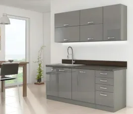 kuchnia-grey-180-szary-polysk