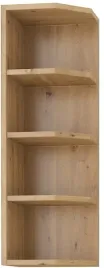 szafka-stilo-30-gorna-otwarta-zakonczenie-ciemnoszary-dab-artisan