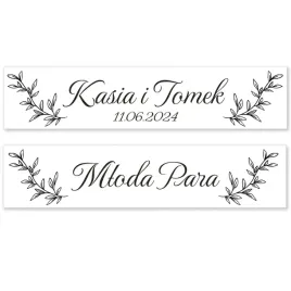tablice-samochodowe-na-wesele-50x11cm-zlote-czarne-napisy-slub-wesele-wzory