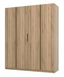 szafa-kaja-4-drzwi-200cm-x-239cm-polki-drazek-kolor-dab-evoke