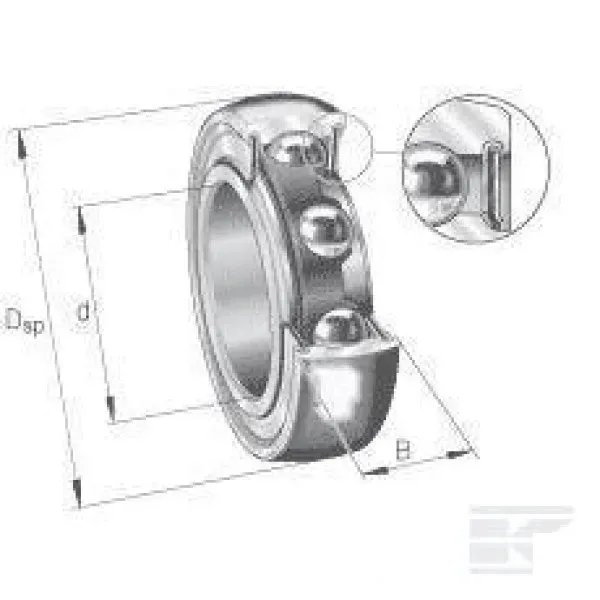 208nppb-lozysko-kulkowe