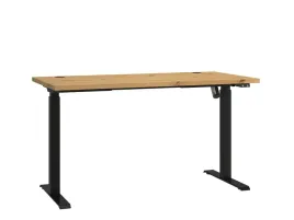 biurko-regulowane-malta-blat-138x67cm-dab-artisan-nogi-czarne