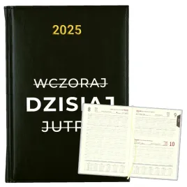 kalendarz-planer-na-rok-2025-bialy-napis-prezent-motywacja-21-czarny