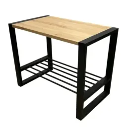 lawka-szafka-na-buty-loft-dab-artisan-nogi-czarne-metalowe