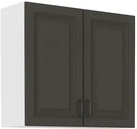 szafka-stilo-80-gorna-grafit-bialy-mat-2-drzwi