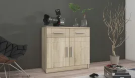 komoda-paris-69-cm-dab-sonoma-2-szuflady-2-drzwi