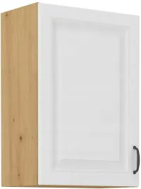 szafka-stilo-50-gorna-bialy-mat-dab-artisan-1-drzwi