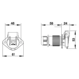 gniazdo-3-biegunowe-erich-jaeger-numer-katalogowy-czesci-151131jae