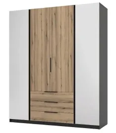 szafa-kaja-4-drzwi-2-lustra-3-szuf-200cm-polki-drazek-kol-dab-evoke-czarnym